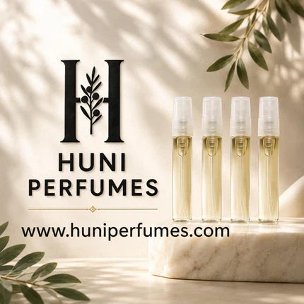 Huni Perfumes logo voor een blog post