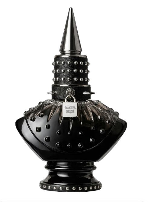 Een fles Paris Corner midnight sin parfum voor samples
