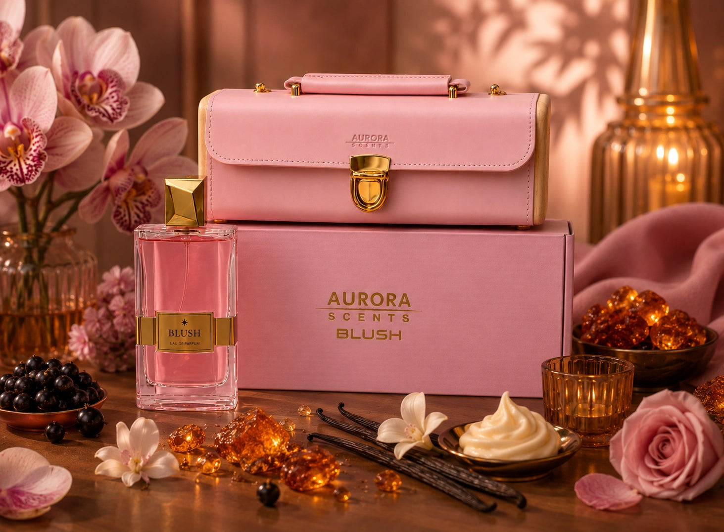 Aurora scents blush 100 ml. huniperfumes