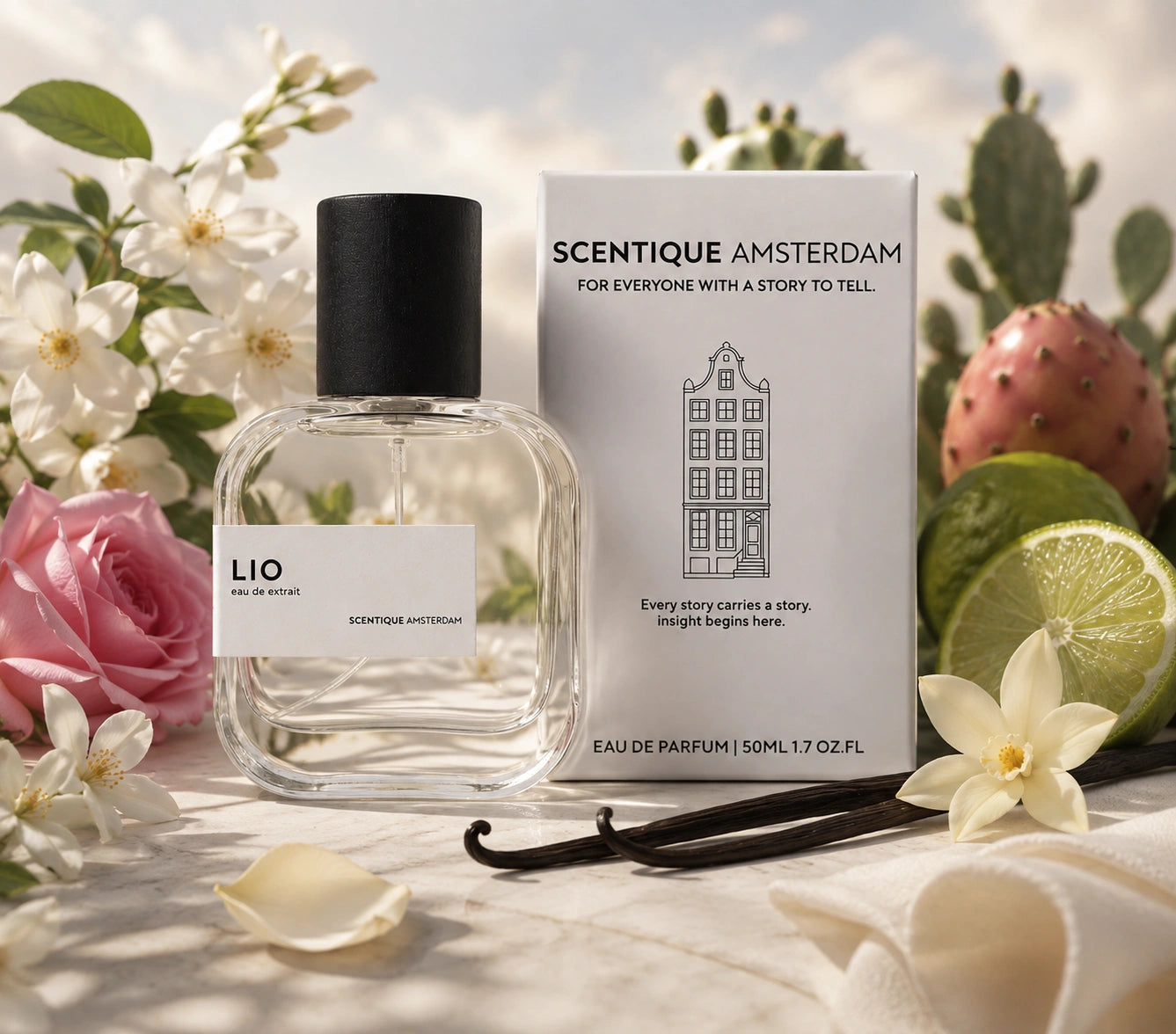 Scentique Amsterdam Lio samples huniperfumes