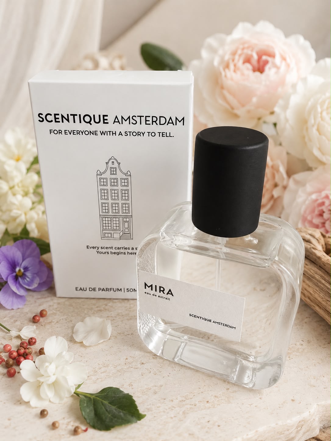 Scentique Amsterdam Mira samples