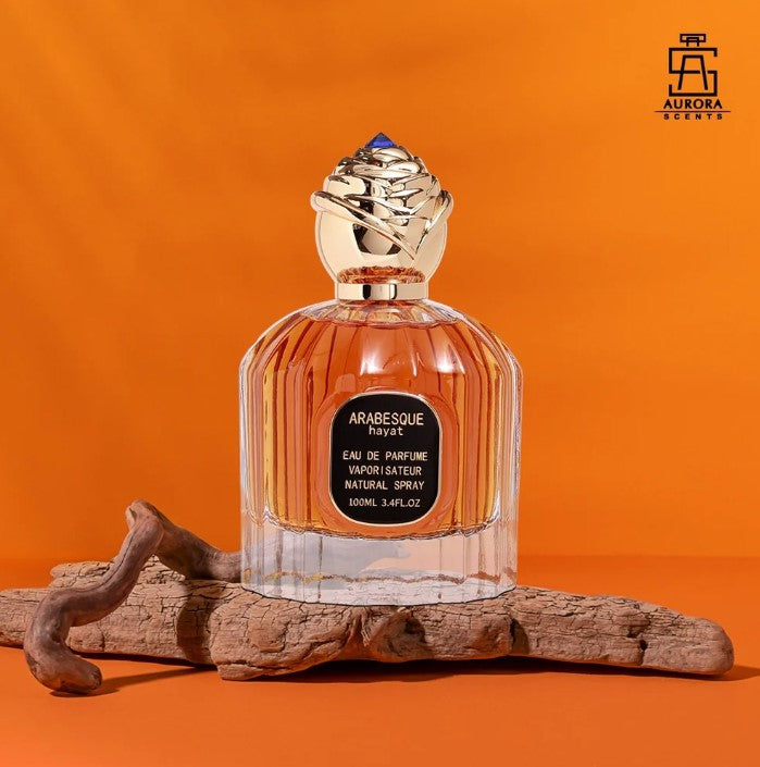 Aurora scents arabesque hayat parfum sample huniperfumes