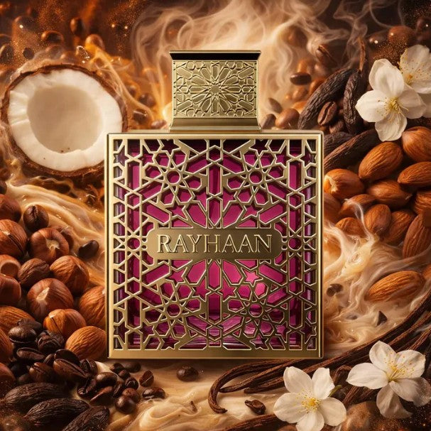 rayhaan kiss eau de parfum sample huniperfumes