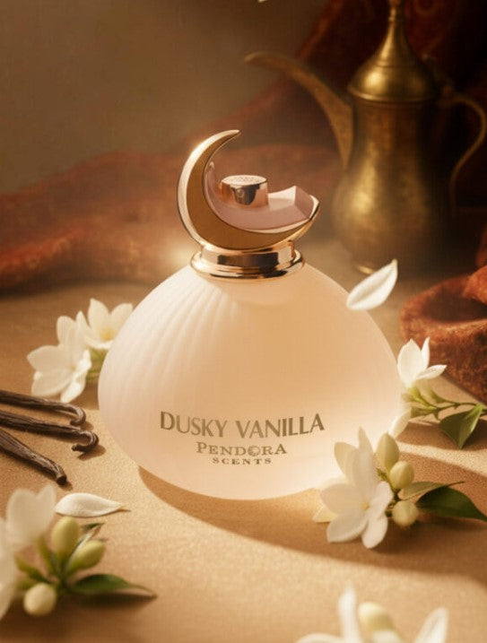 Paris Corner pendora dusky vanilla eau de parfum samples huniperfumes europa
