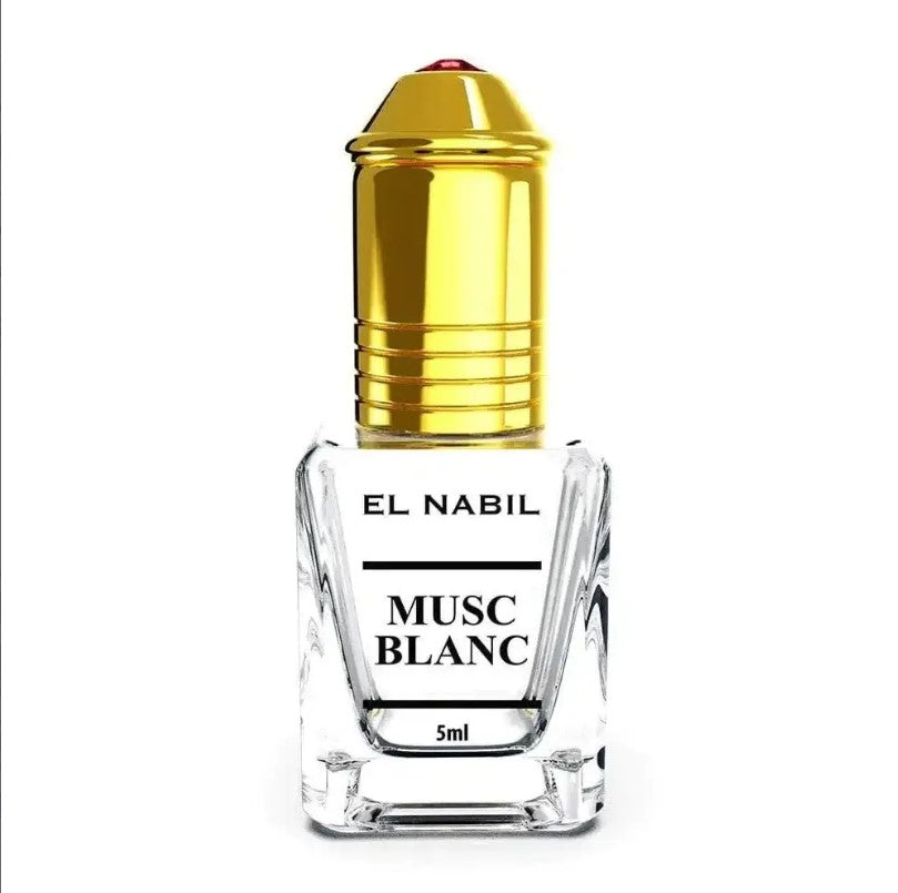 El nabil musc blanc parfumolie 5 ml.