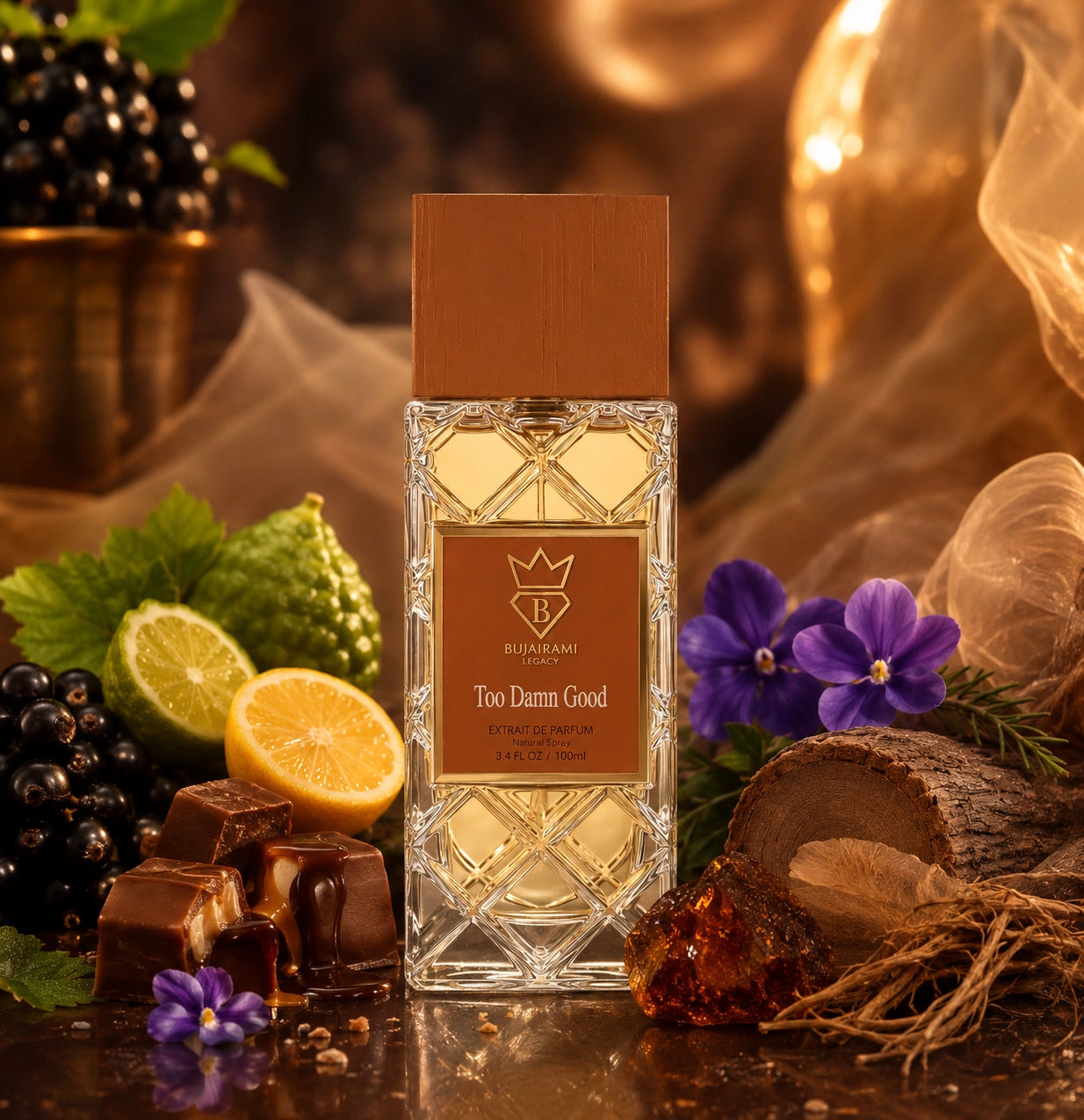 Bujairami Too Damn Good samples huniperfumes