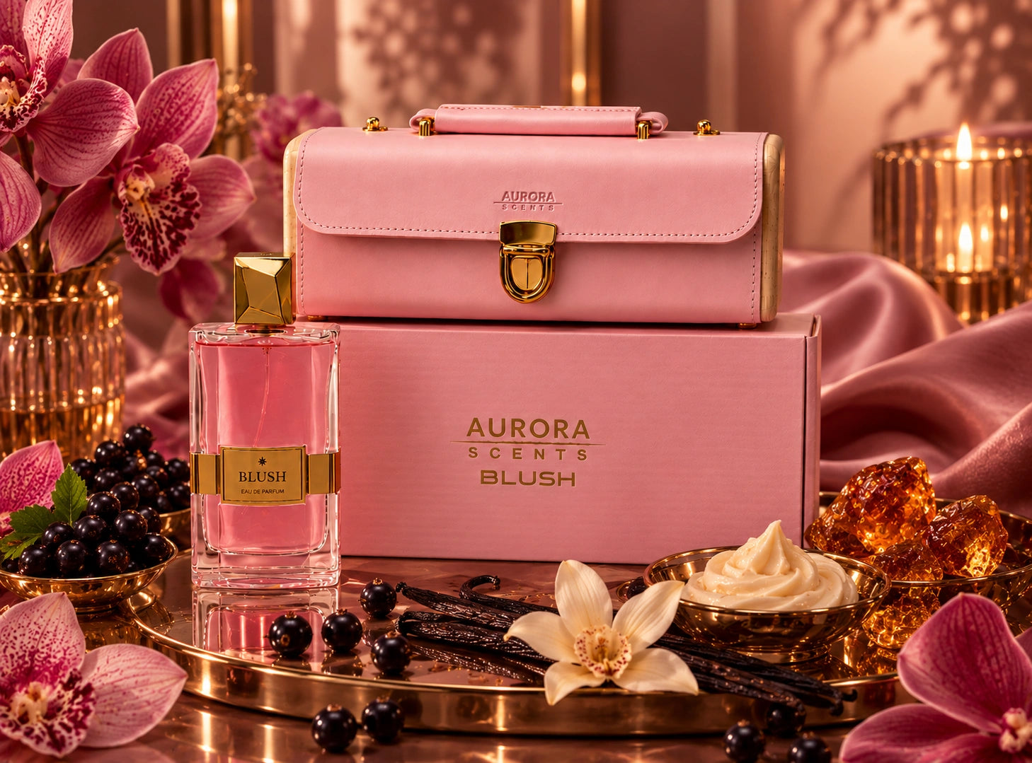 Aurora scents blush samples