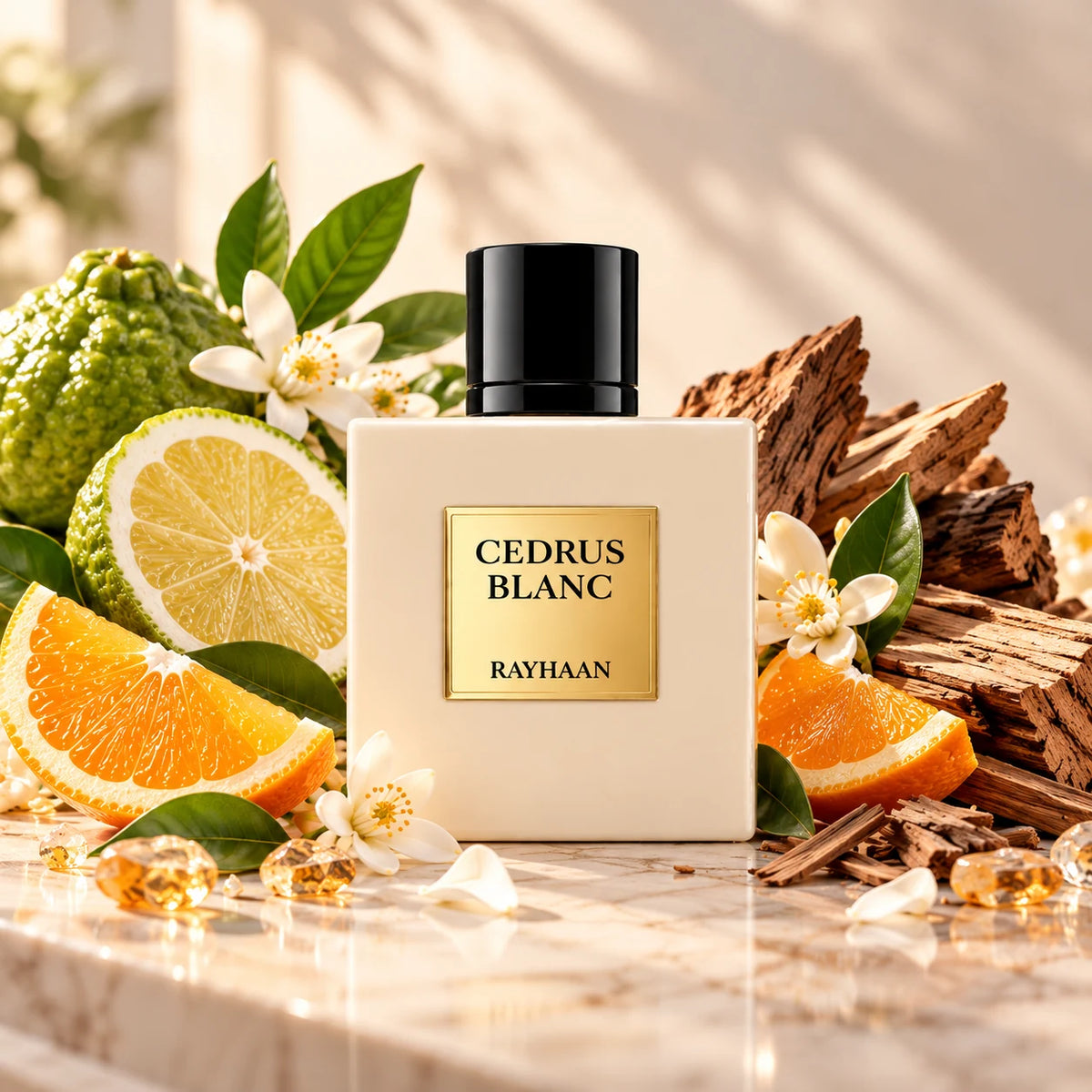 Rayhaan Cedrus Blanc eau de parfum samples