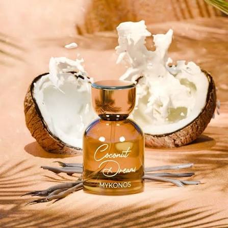 Mykonos Coconut Dreams samples Huni perfumes