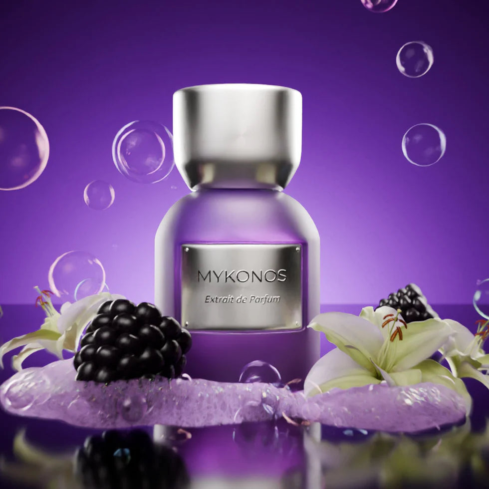Mykonos Penthouse samples Huni perfumes